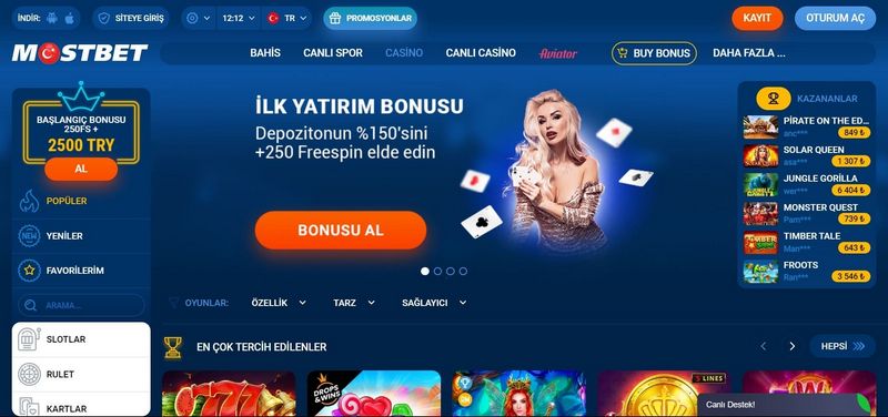 Avaliação do Cassino Online Mostbet 2024